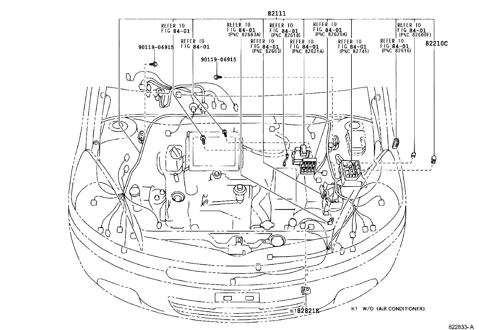  YARIS ECHO VERSO |  WIRING CLAMP