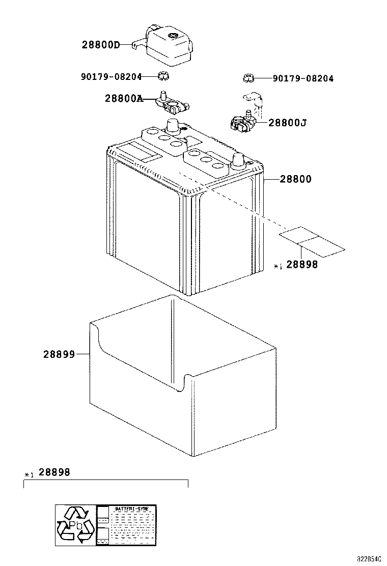  COROLLA |  BATTERY BATTERY CABLE