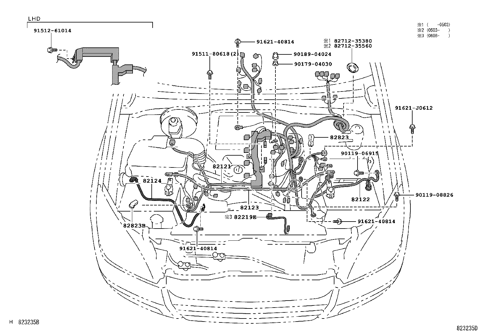  LAND CRUISER 120 |  WIRING CLAMP