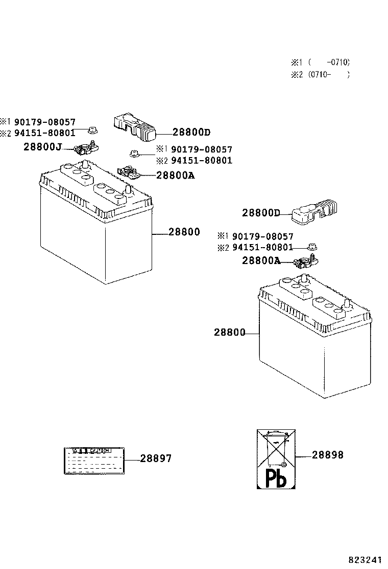  LAND CRUISER 120 |  BATTERY BATTERY CABLE