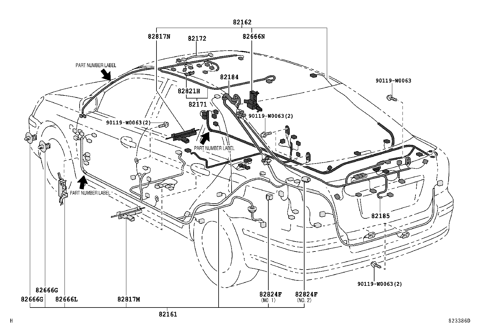  AVENSIS |  WIRING CLAMP