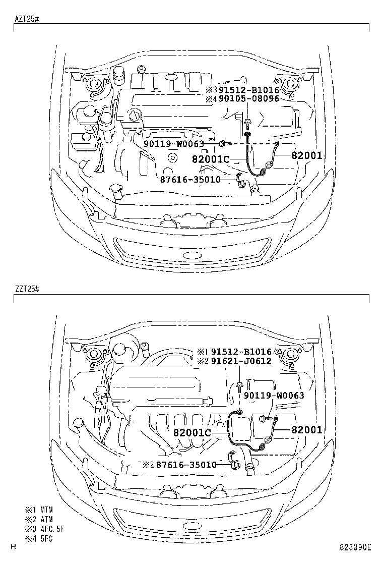  AVENSIS |  WIRING CLAMP