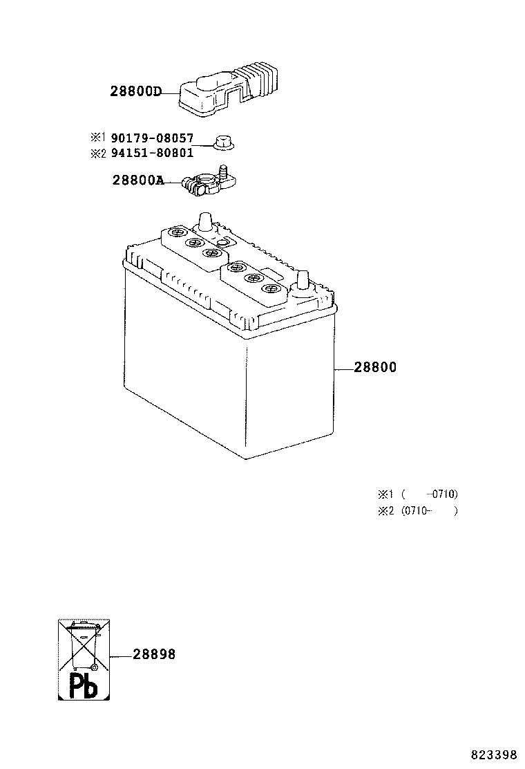  LAND CRUISER 120 |  BATTERY BATTERY CABLE