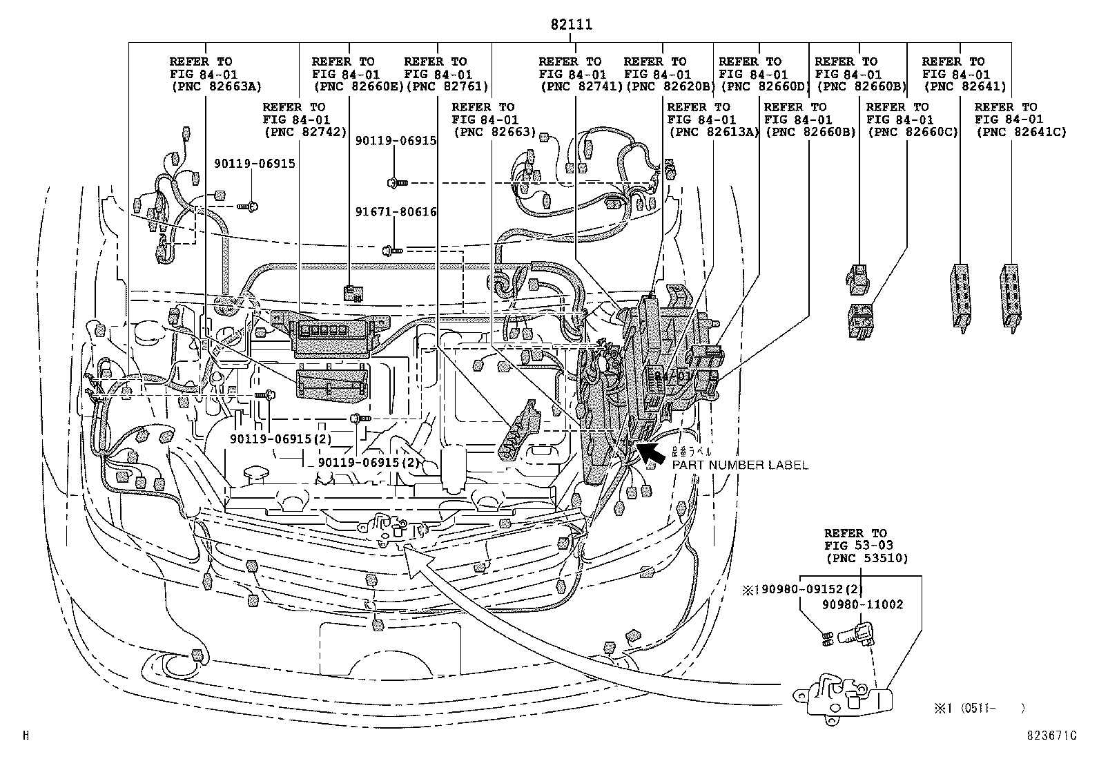  PRIUS |  WIRING CLAMP