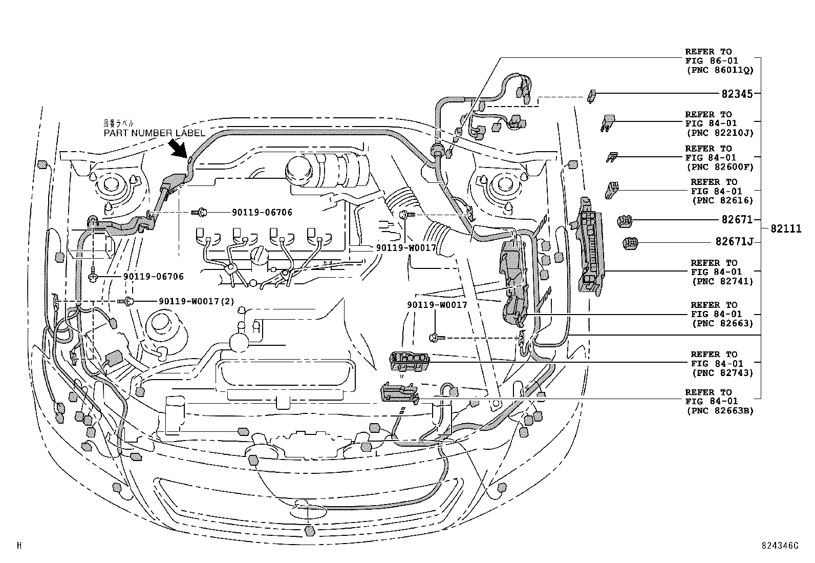  AVENSIS |  WIRING CLAMP