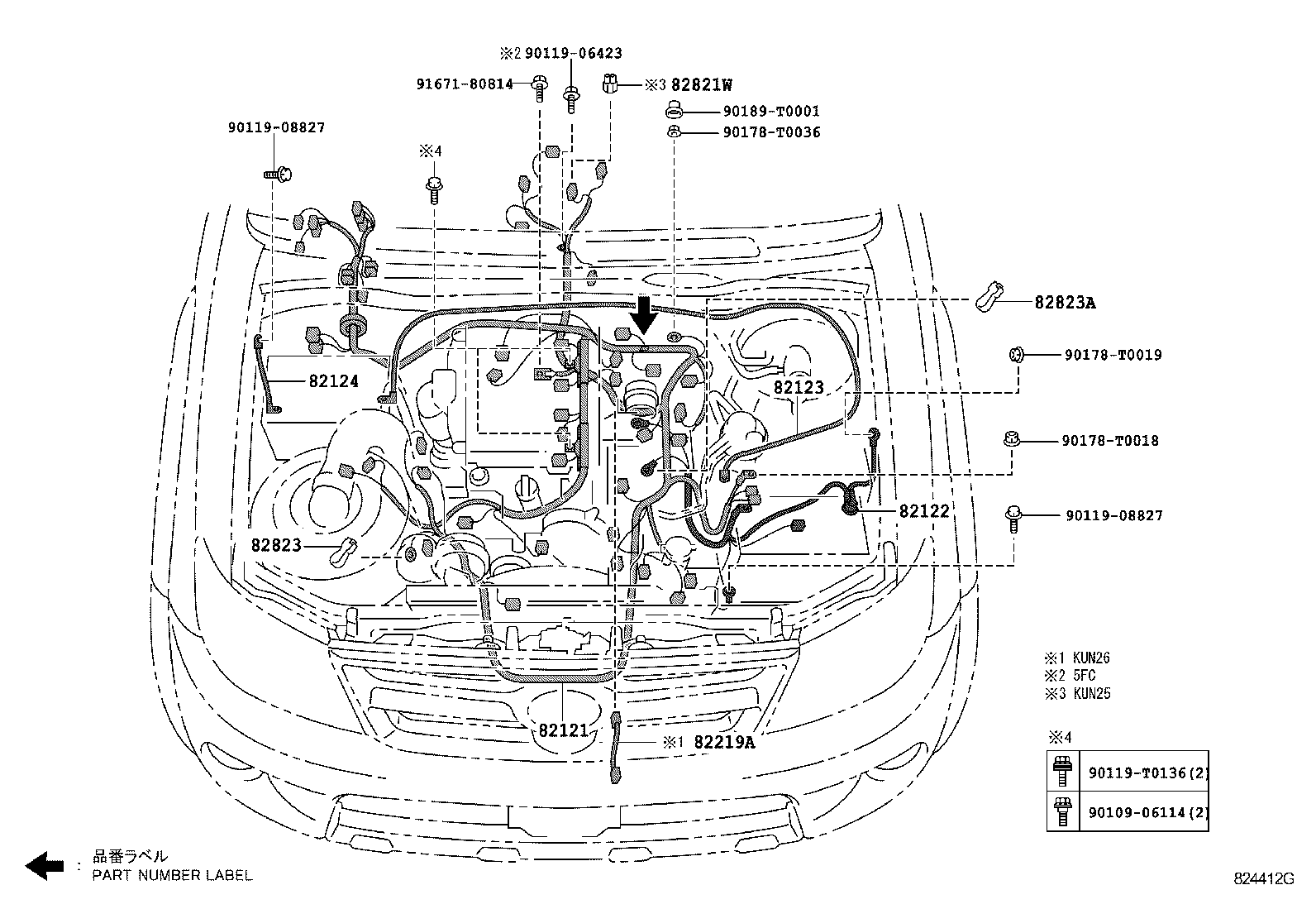  HILUX |  WIRING CLAMP