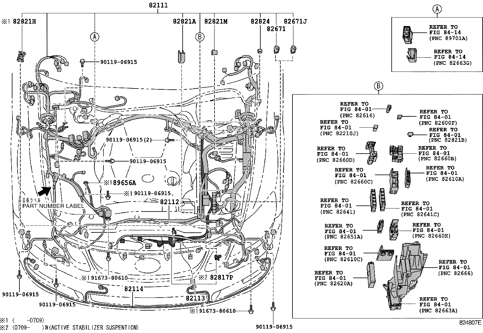  GS450H |  WIRING CLAMP