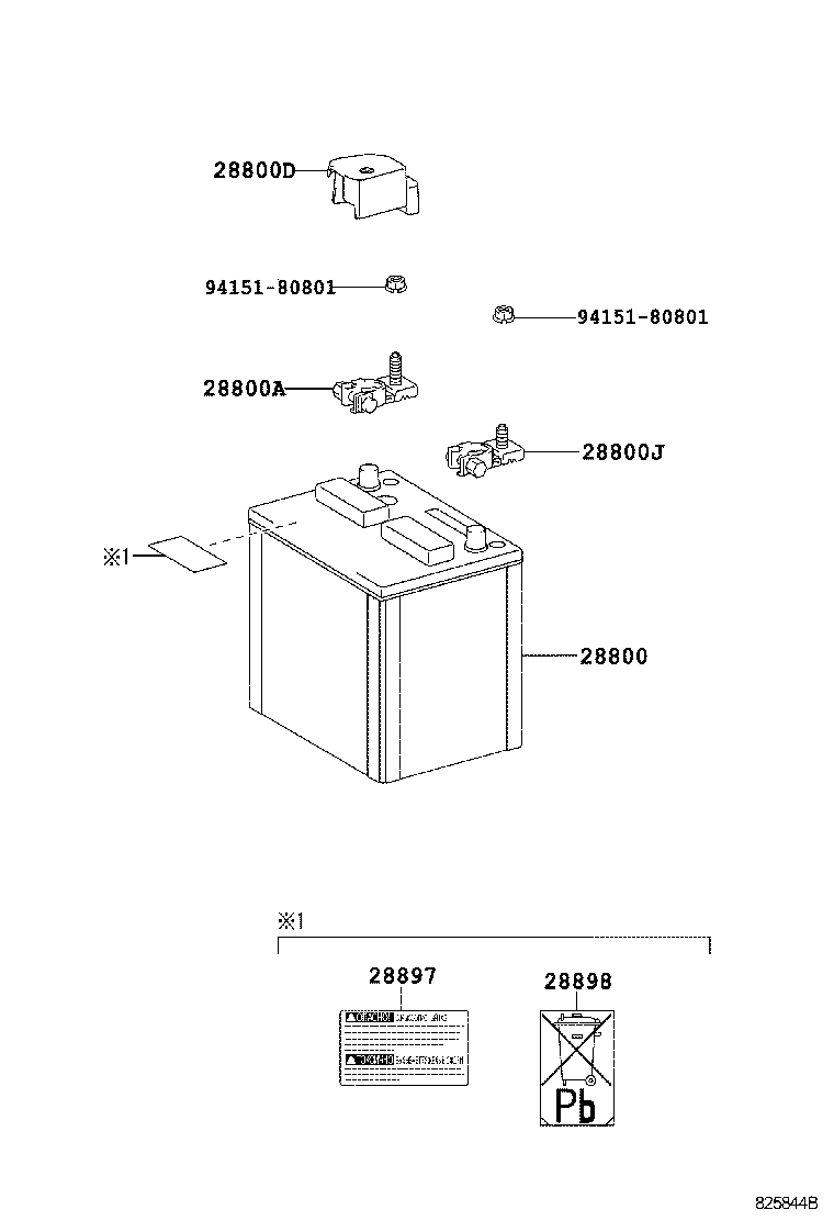  LX570 |  BATTERY BATTERY CABLE