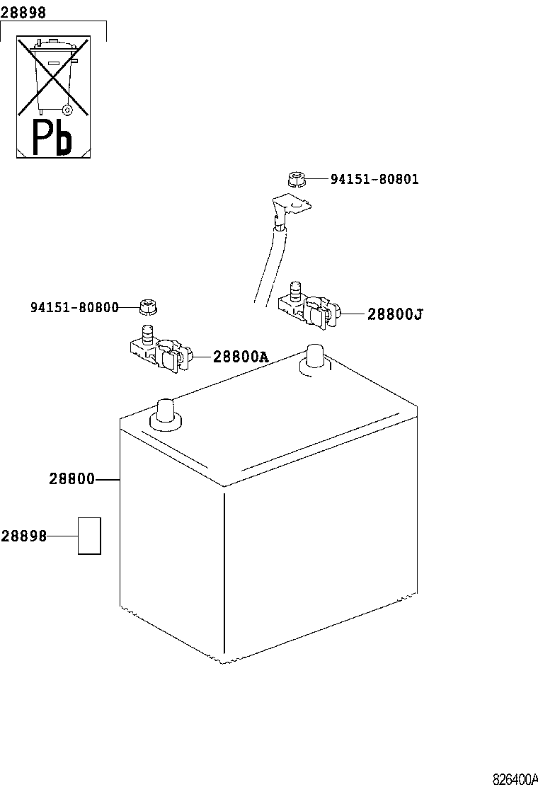  URBAN CRUISER |  BATTERY BATTERY CABLE