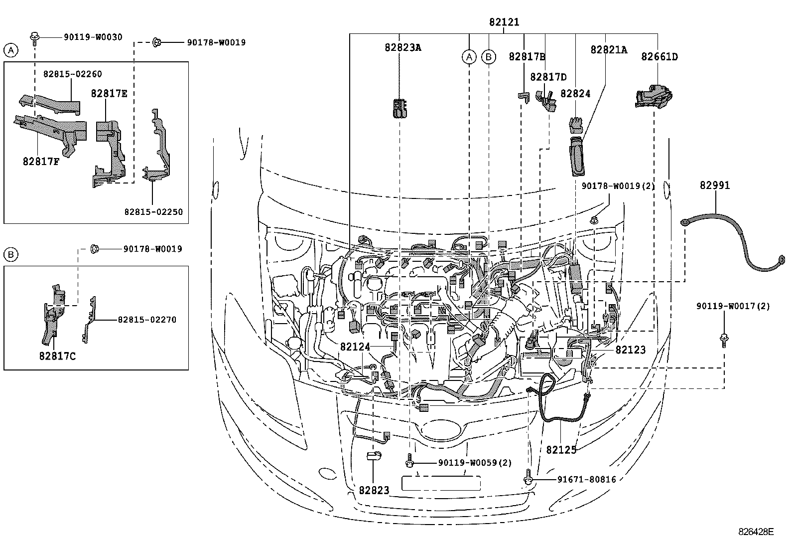  AURIS HYBRID UKP |  WIRING CLAMP