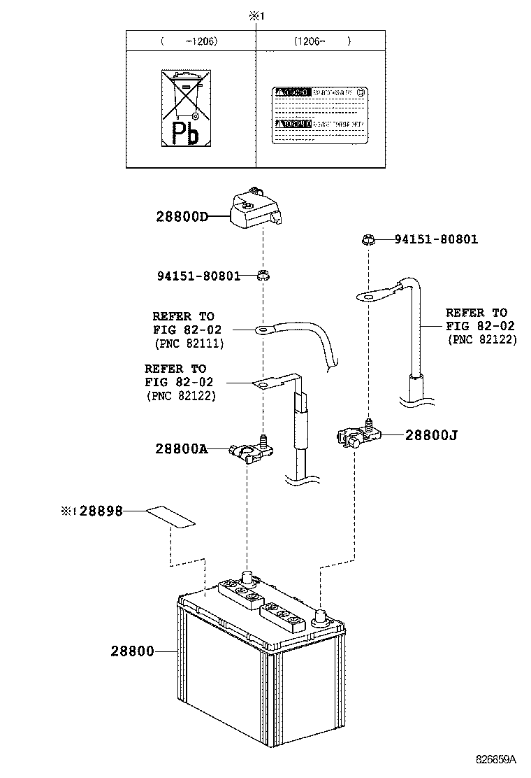  GX460 |  BATTERY BATTERY CABLE