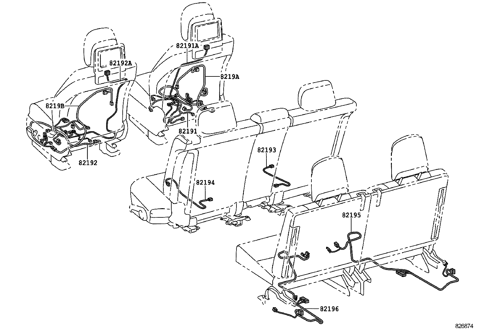  GX460 |  WIRING CLAMP