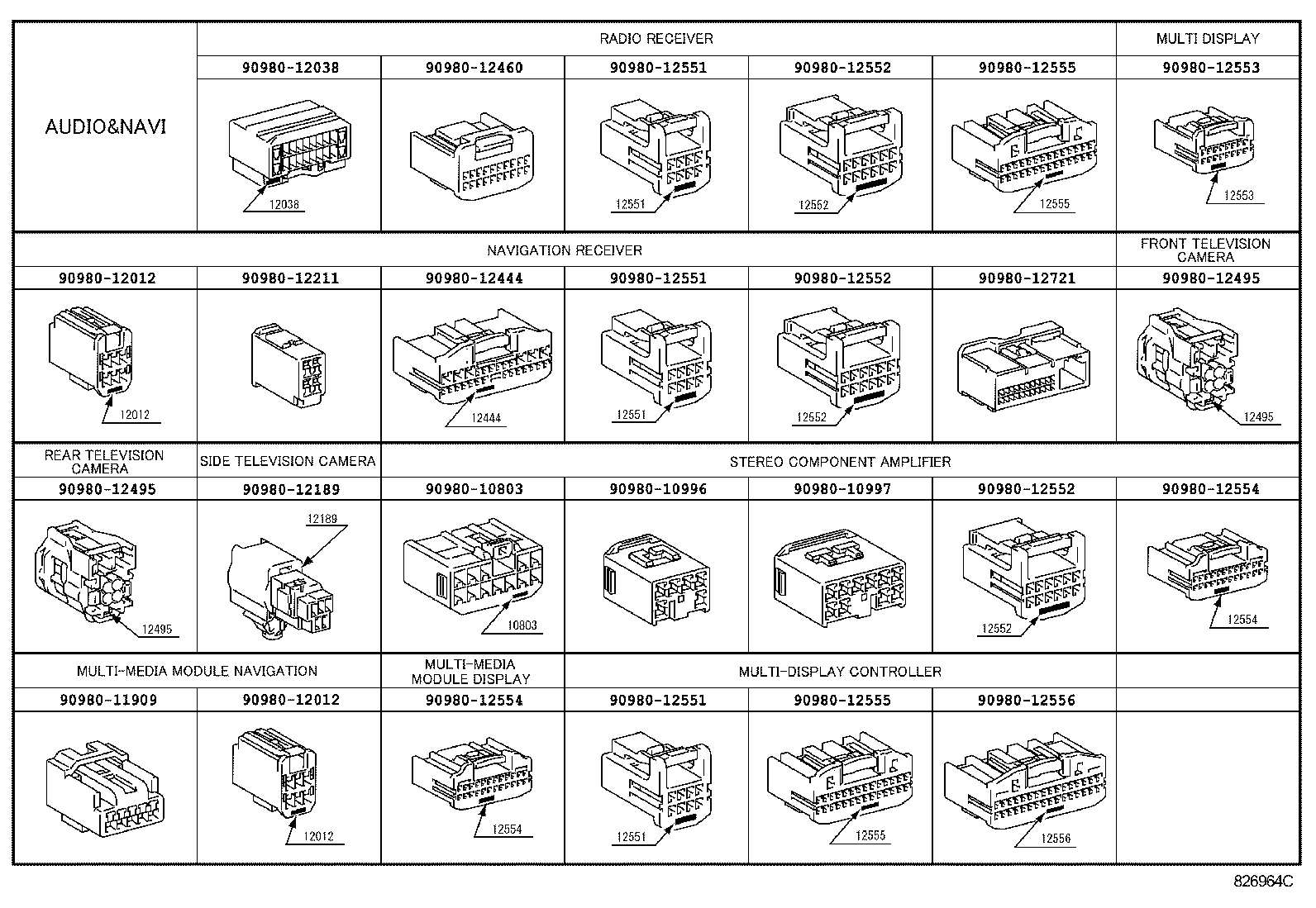  GX460 |  WIRING CLAMP