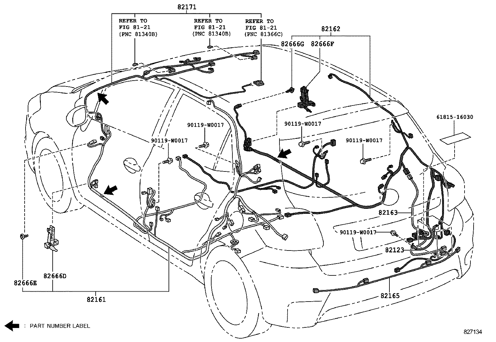 AURIS HYBRID UKP |  WIRING CLAMP