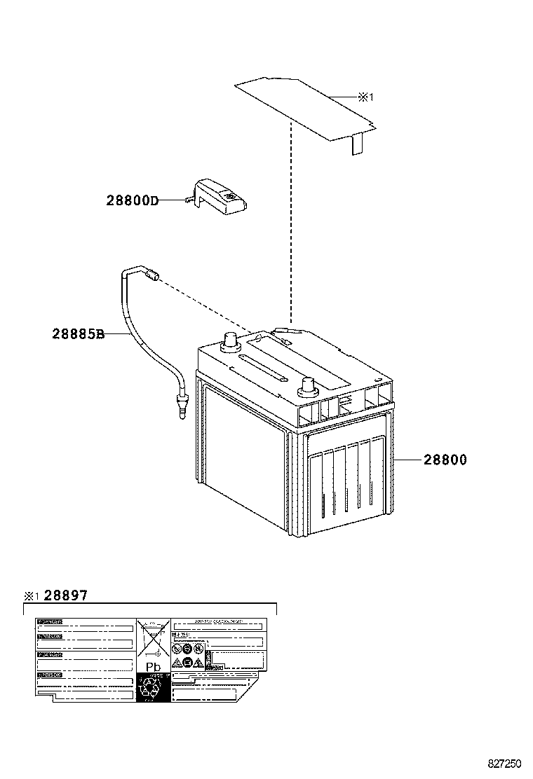  LFA |  BATTERY BATTERY CABLE