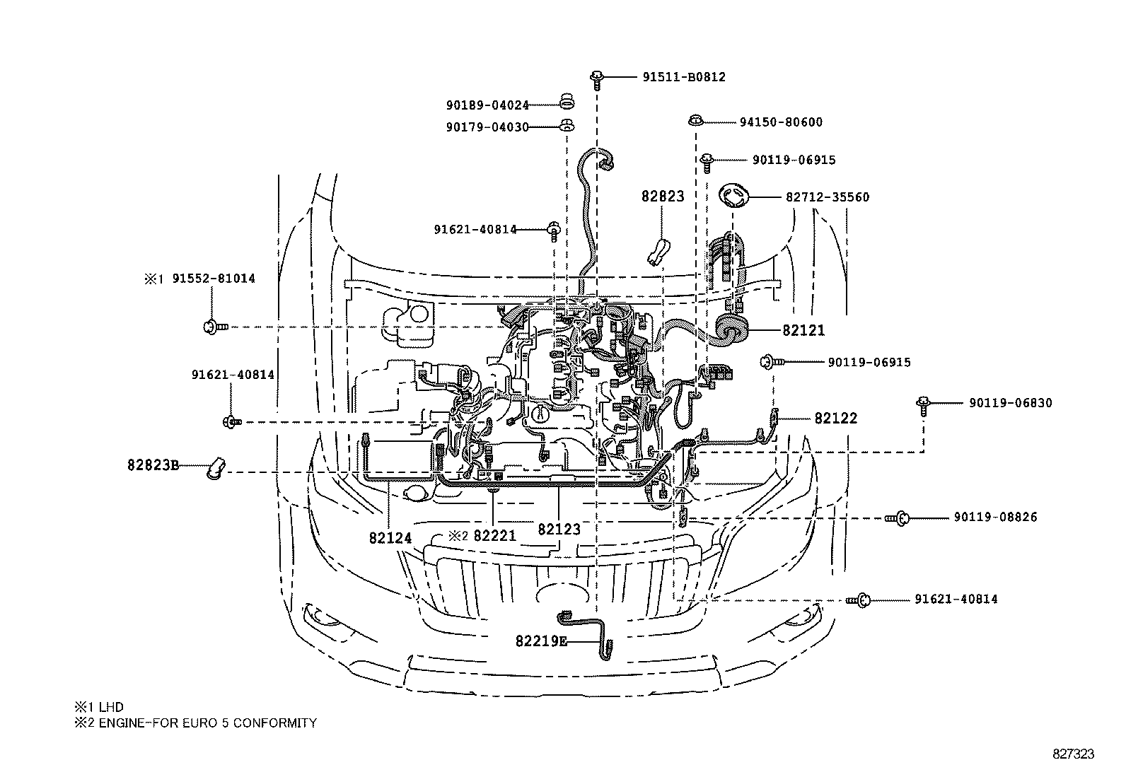  LAND CRUISER 150 |  WIRING CLAMP