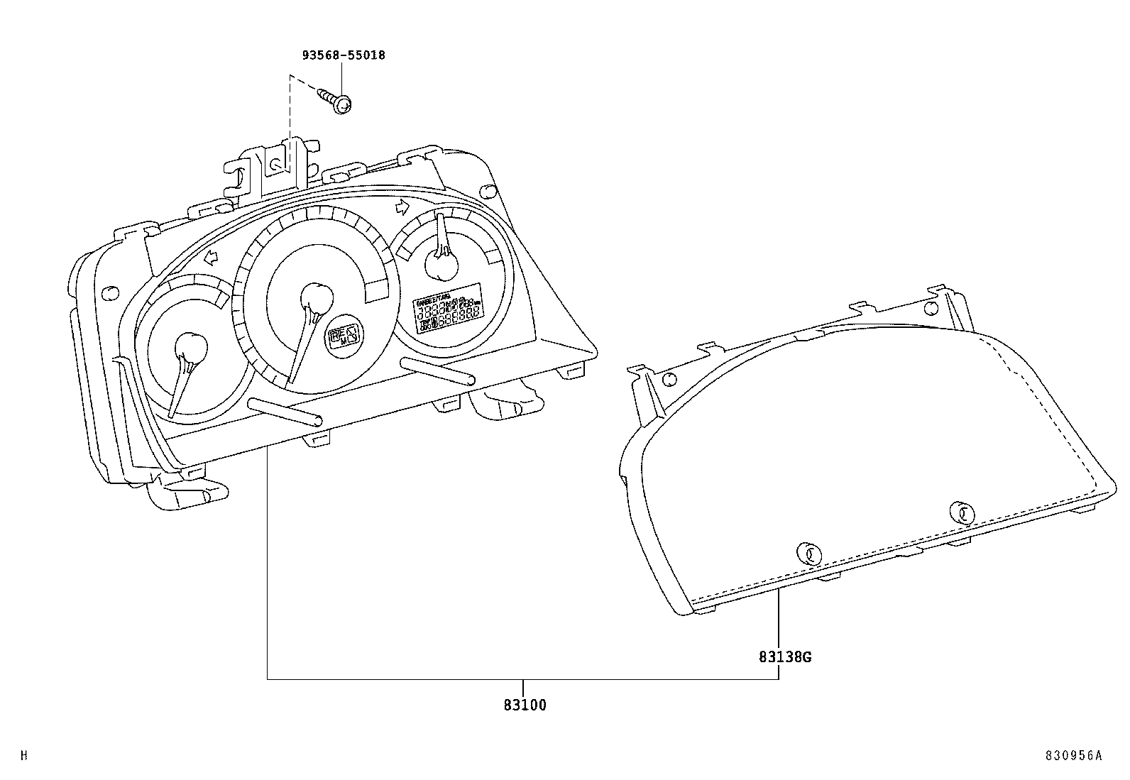  COROLLA VERSO |  METER