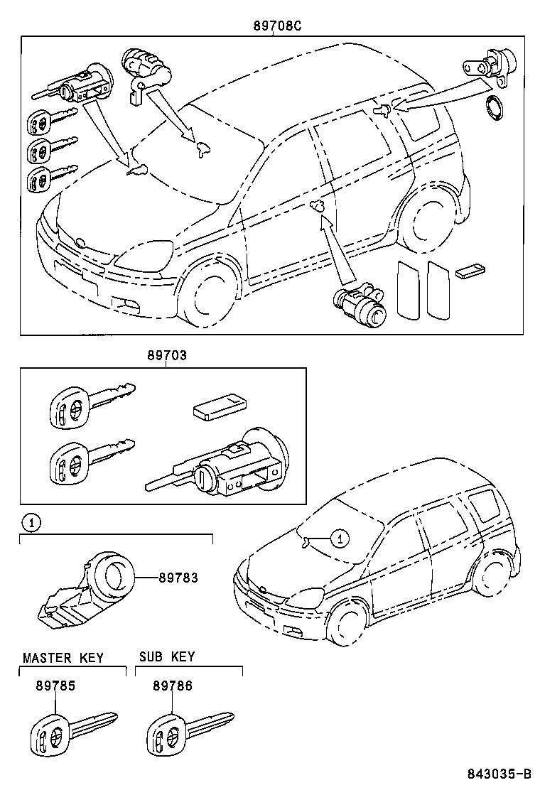  YARIS ECHO VERSO |  ANTI THEFT DEVICE