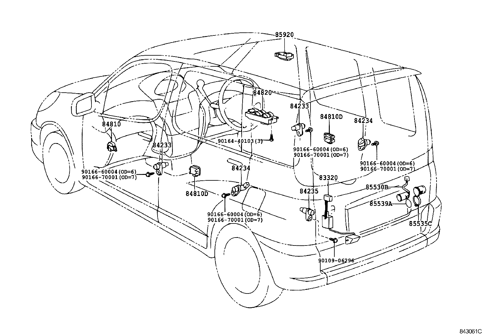  YARIS ECHO VERSO |  SWITCH RELAY COMPUTER