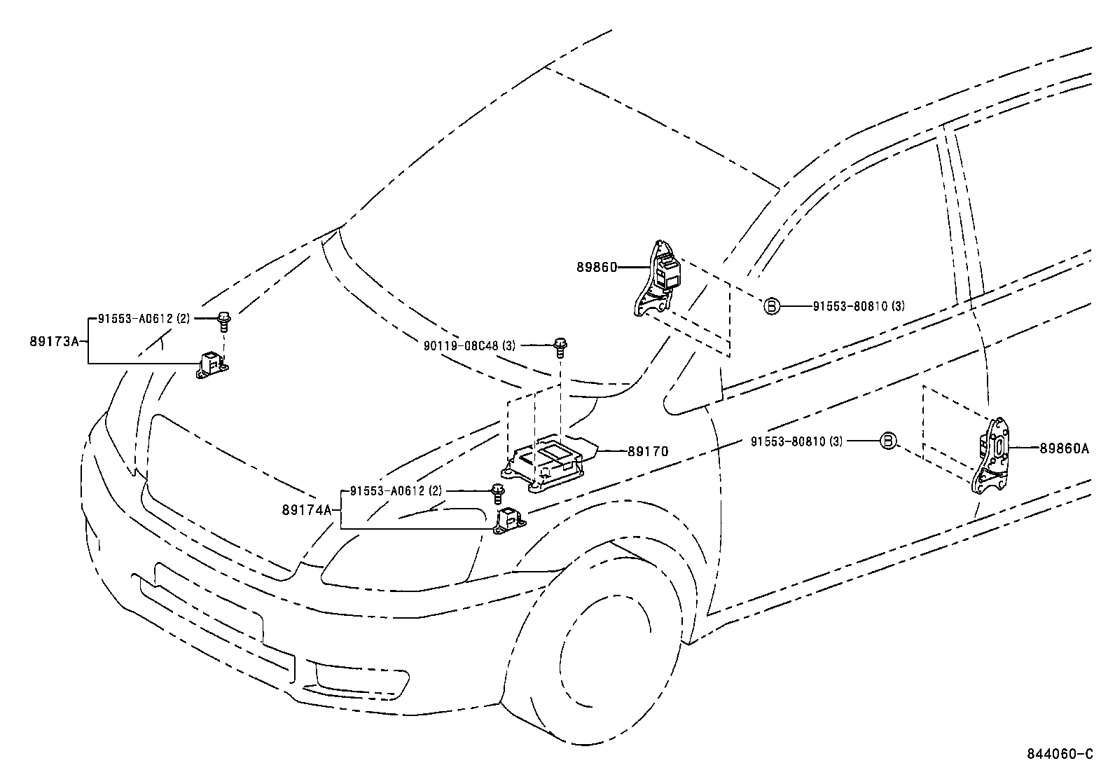  PICNIC AVENSIS VERSO |  AIR BAG