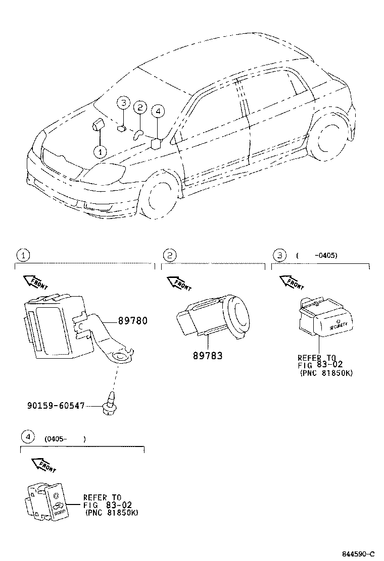  COROLLA |  ANTI THEFT DEVICE