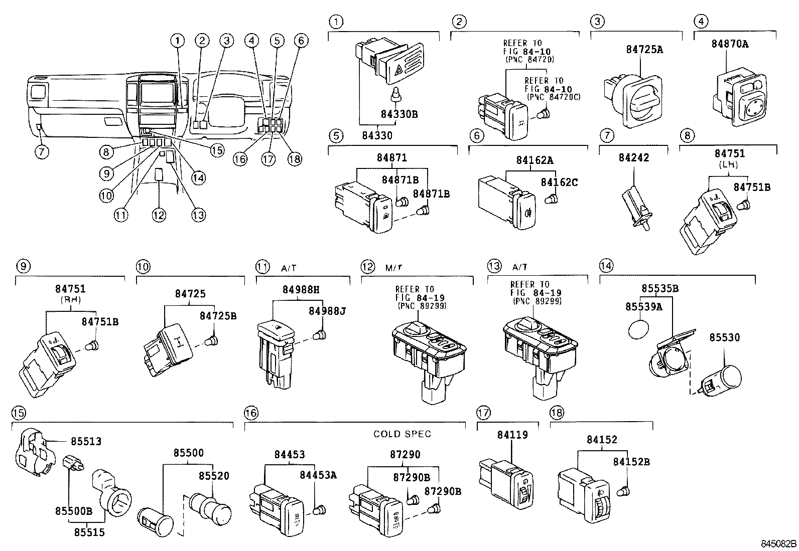  LAND CRUISER 120 |  SWITCH RELAY COMPUTER