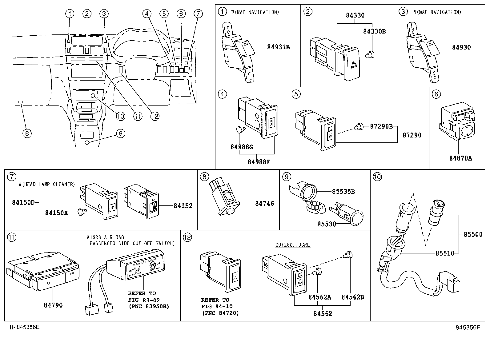  AVENSIS |  SWITCH RELAY COMPUTER