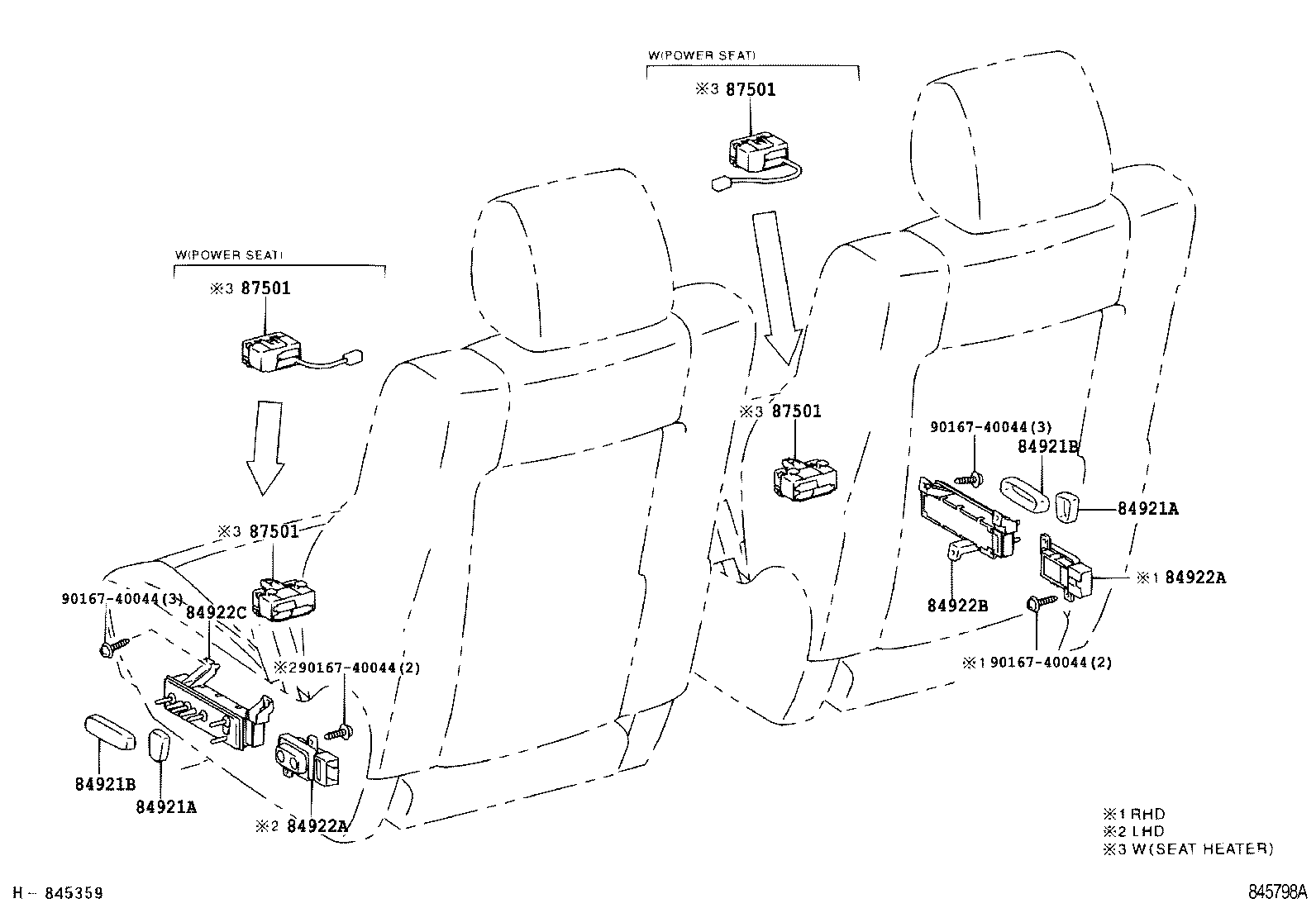  AVENSIS |  SWITCH RELAY COMPUTER