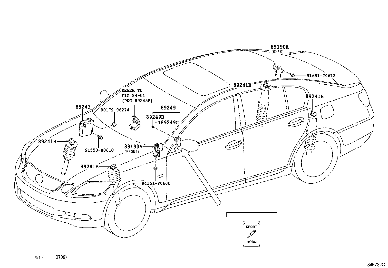  GS30 35 43 460 |  ELECTRONIC MODULATED SUSPENSION