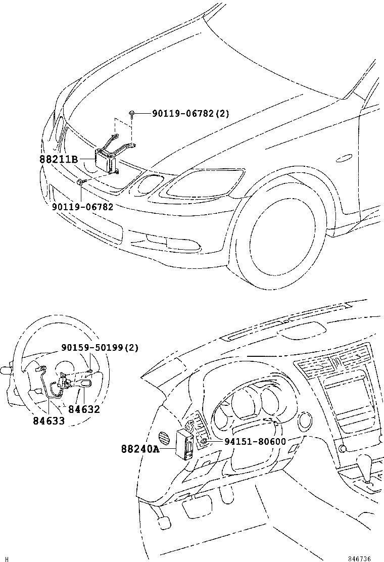  GS30 35 43 460 |  CRUISE CONTROL AUTO DRIVE