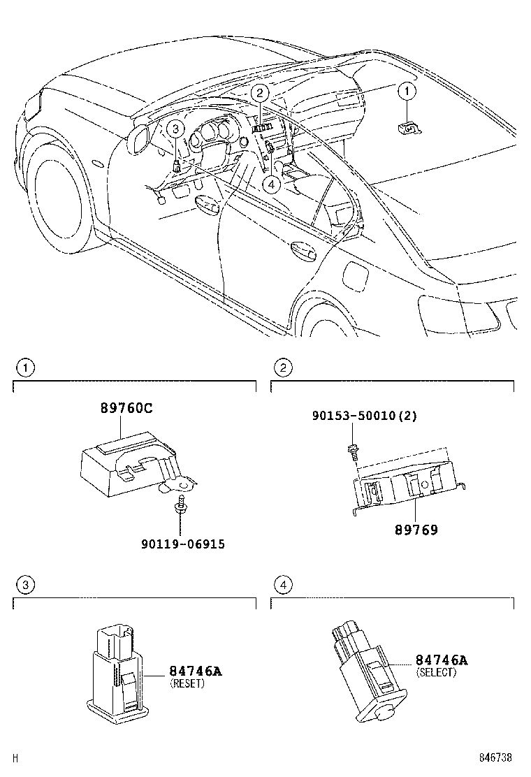  GS30 35 43 460 |  TIRE PRESSURE WARNING SYSTEM