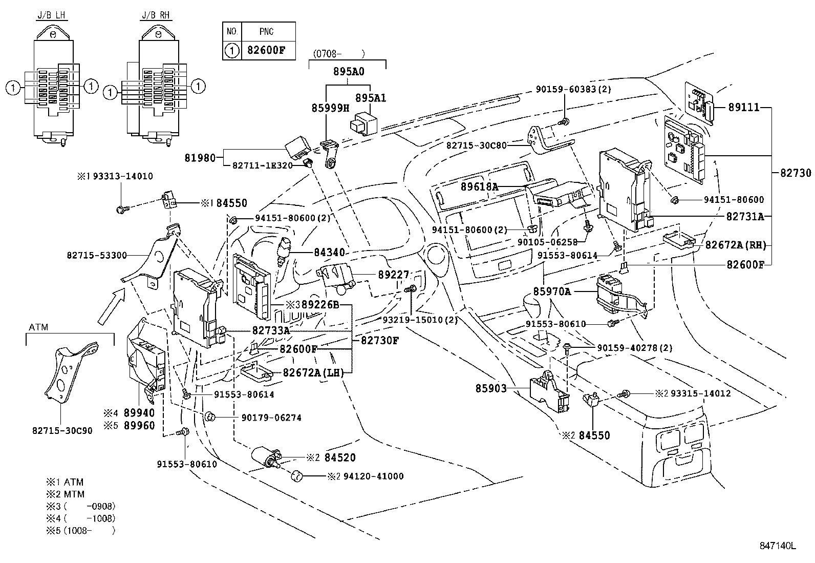  IS250 350 2 D |  SWITCH RELAY COMPUTER