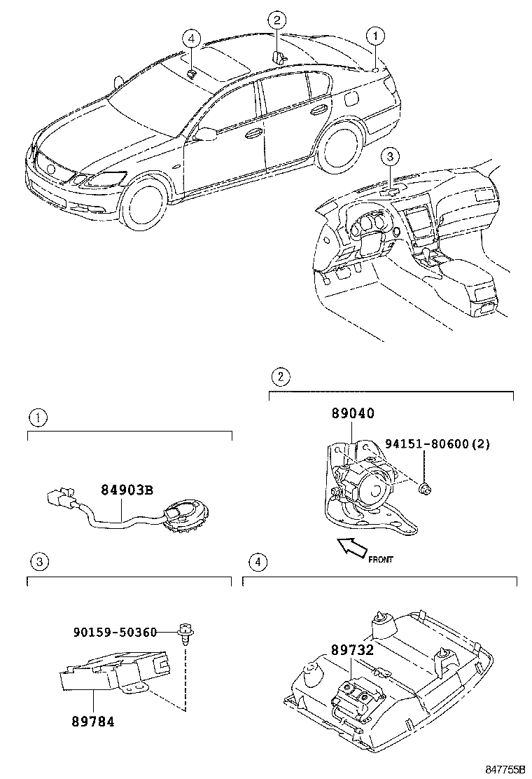  GS450H |  ANTI THEFT DEVICE