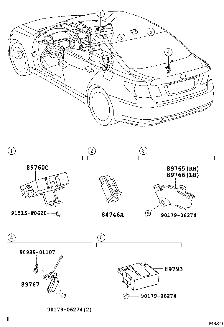  LS460 460L |  TIRE PRESSURE WARNING SYSTEM