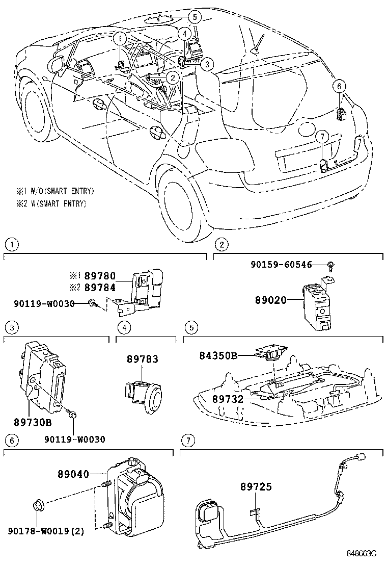  AURIS HYBRID UKP |  ANTI THEFT DEVICE