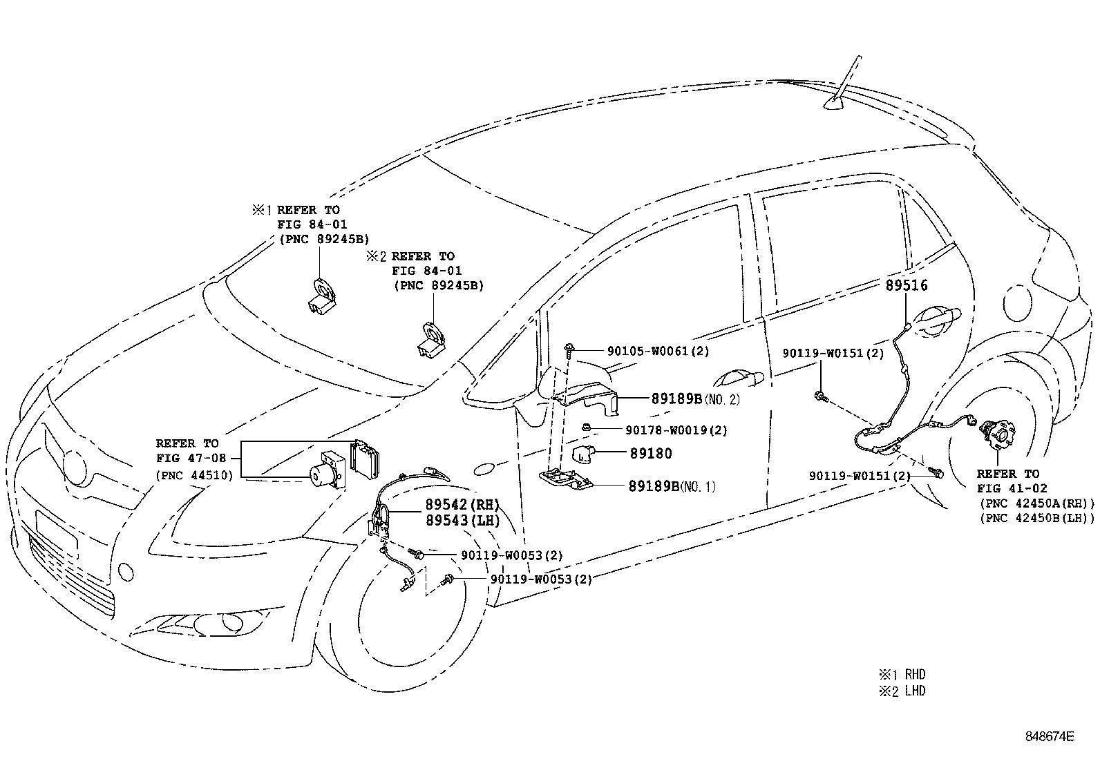  AURIS HYBRID UKP |  ABS VSC