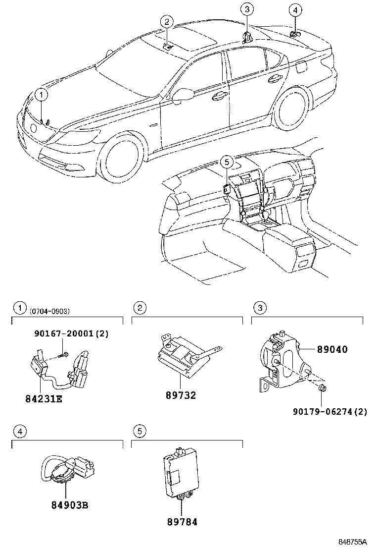  LS600H 600HL |  ANTI THEFT DEVICE