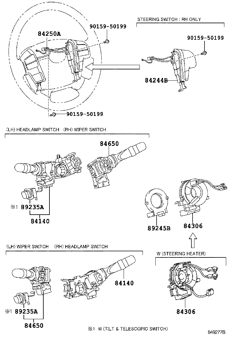  LAND CRUISER 200 202 |  SWITCH RELAY COMPUTER