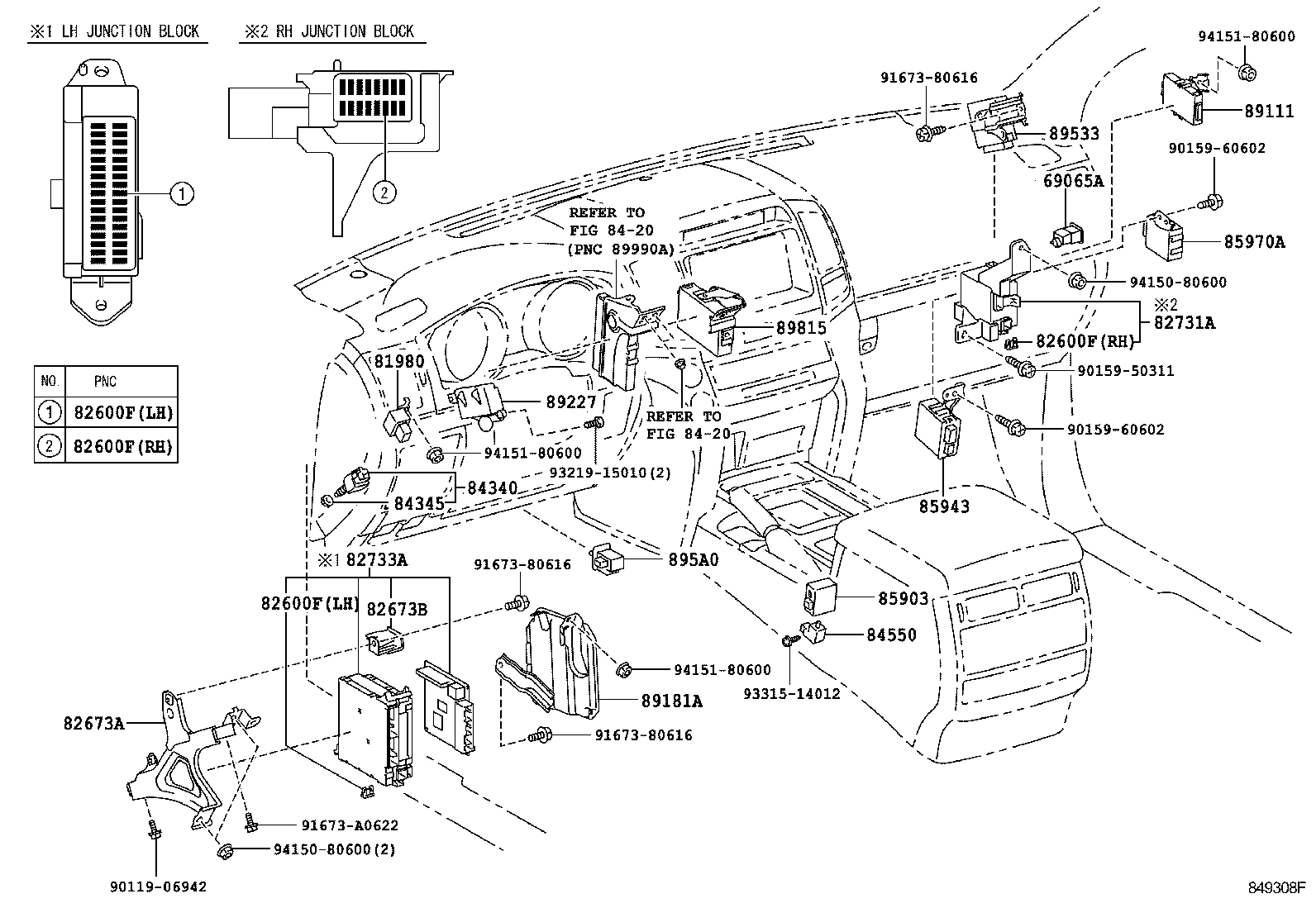  LAND CRUISER 200 202 |  SWITCH RELAY COMPUTER