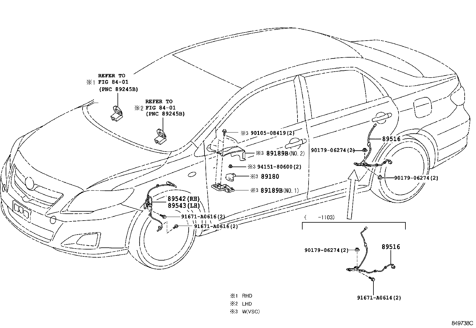  COROLLA S AFRICA |  ABS VSC