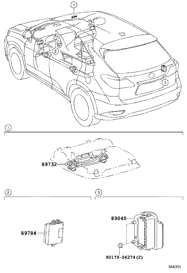  RX270 350 450H |  ANTI THEFT DEVICE