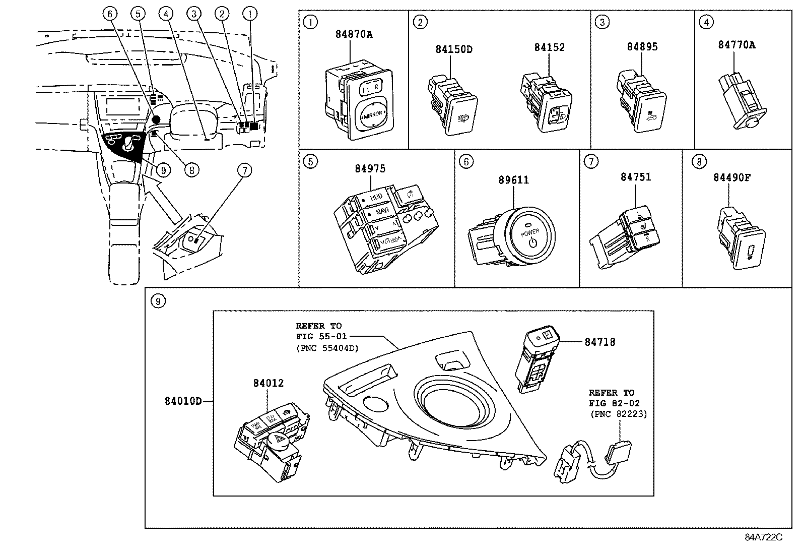  PRIUS |  SWITCH RELAY COMPUTER