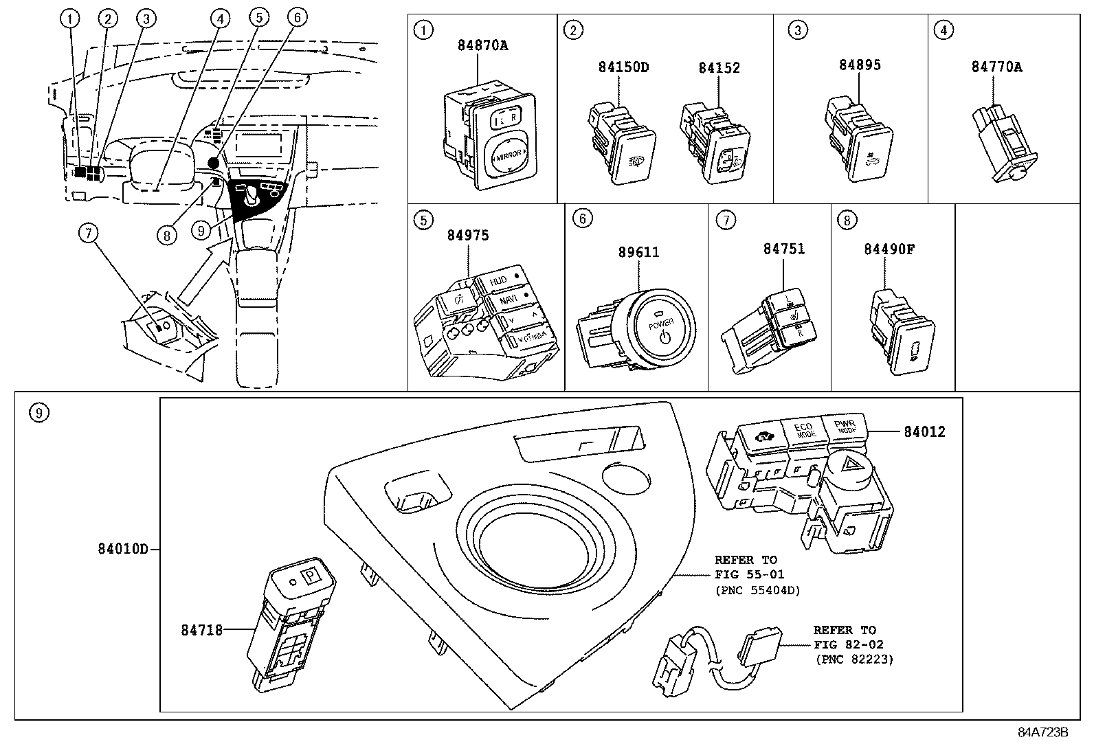  PRIUS |  SWITCH RELAY COMPUTER