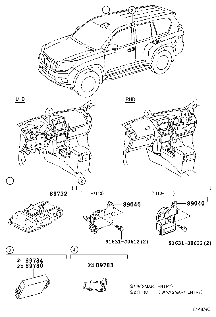  LAND CRUISER 150 |  ANTI THEFT DEVICE