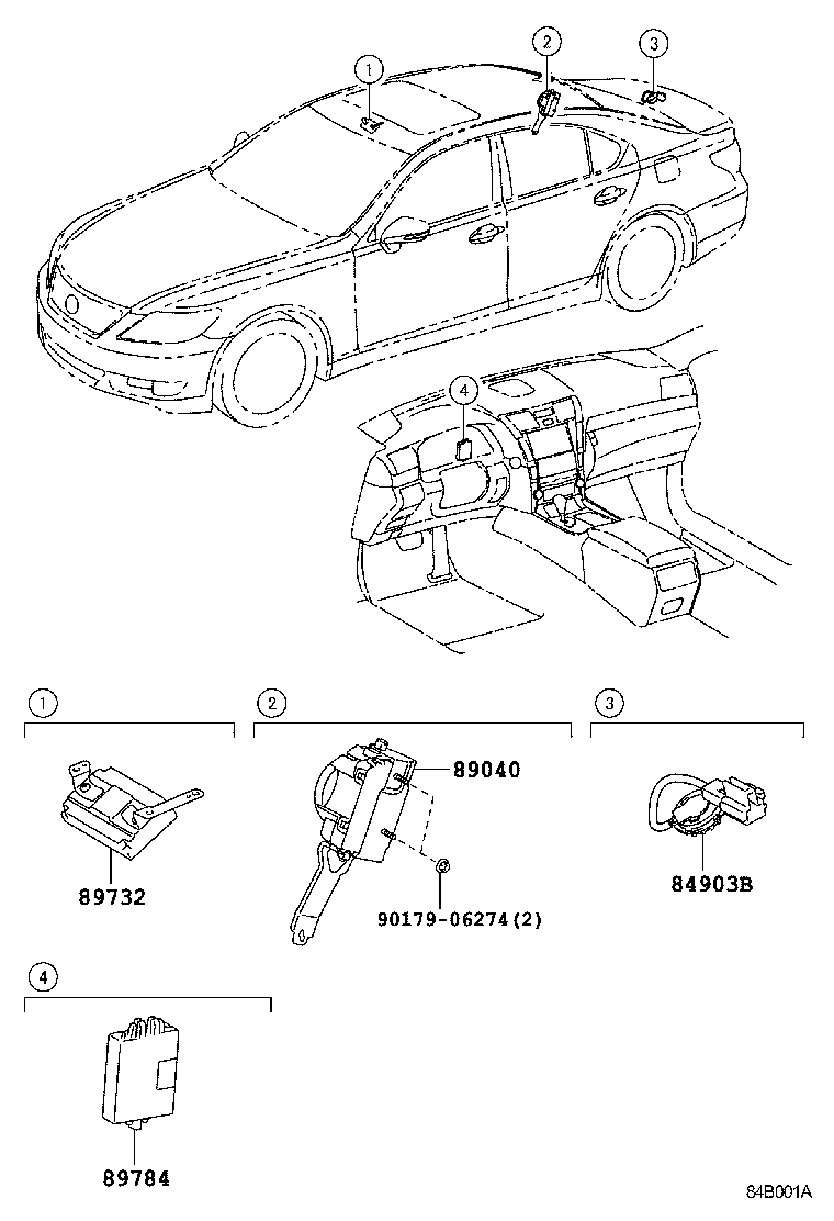  LS460 460L |  ANTI THEFT DEVICE