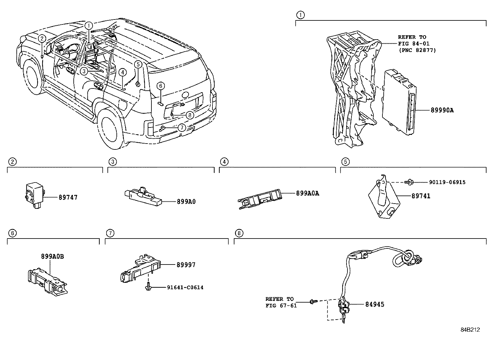  GX460 |  WIRELESS DOOR LOCK