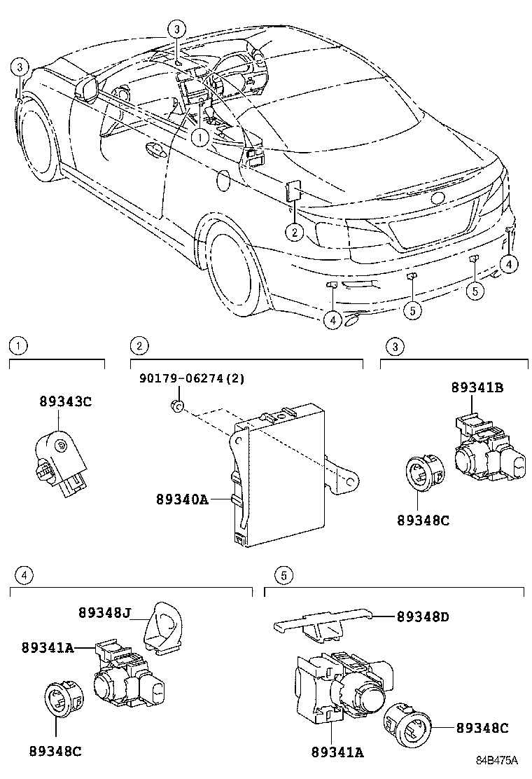  IS250C |  CLEARANCE BACK SONAR