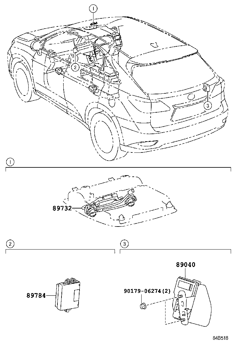  RX270 350 450H |  ANTI THEFT DEVICE