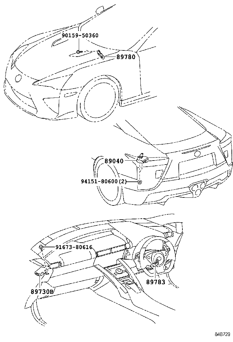  LFA |  ANTI THEFT DEVICE