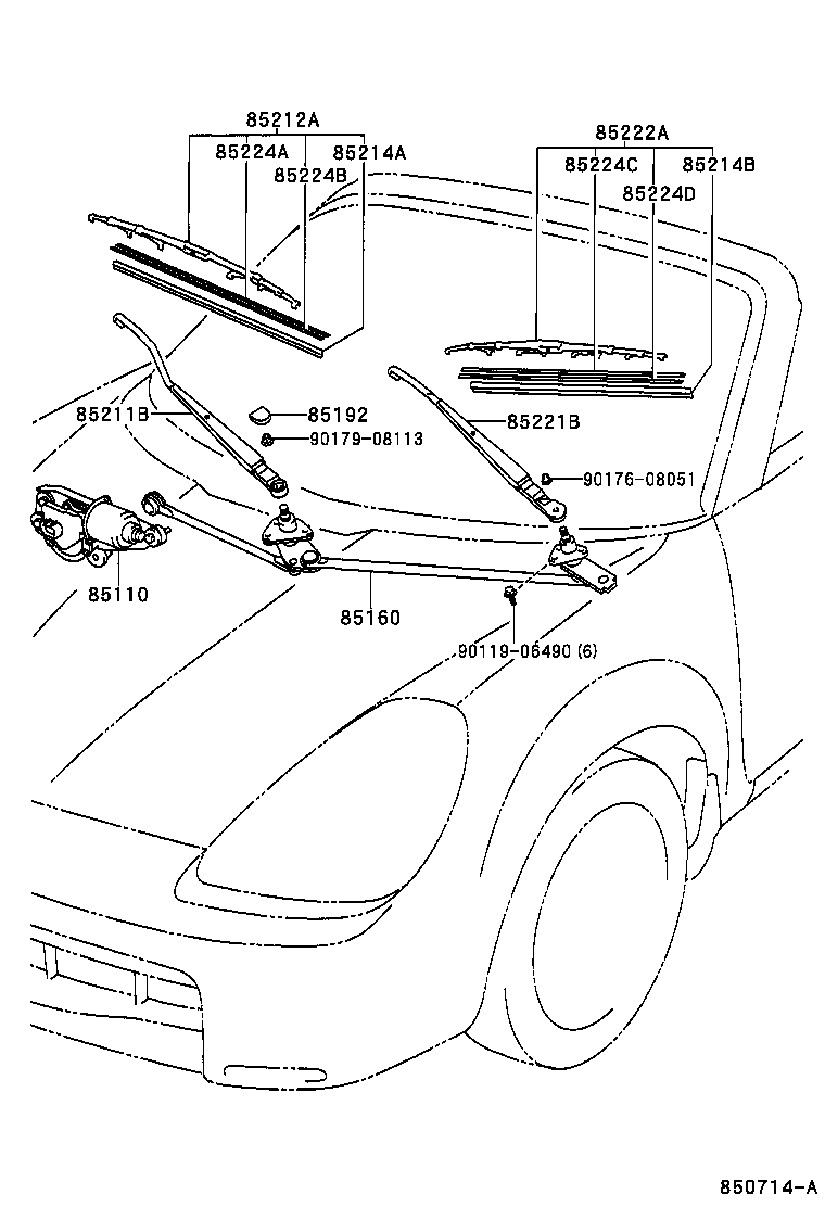  MR2 |  WINDSHIELD WIPER